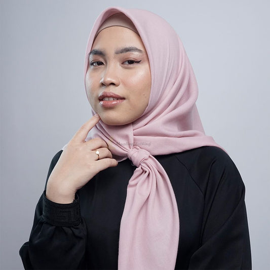 Aisyah Scarves® Pink Basic Series Titanium Voal Scarf Hijab
