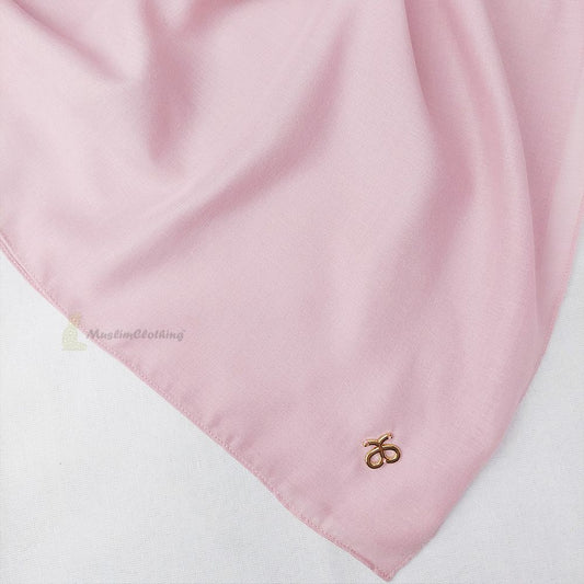 Aisyah Scarves® Pink Basic Series Titanium Voal Scarf Hijab