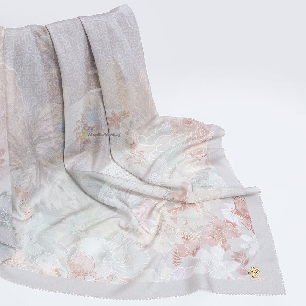 Jilbab Syal Aisyah Seri Cloud Aqsho