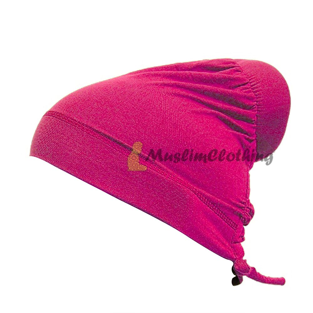 Pink Hair One-Sized Soft Polyester Bun Underscarf
