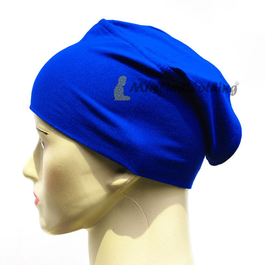 Royal Blue Women’s Pullover Underscarf for Scarves Hijabi Veil One-Size