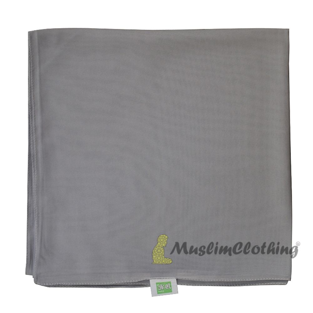 Dark Gray Square Chiffon Scarf Hijab Kimar Hijabi From Turkey