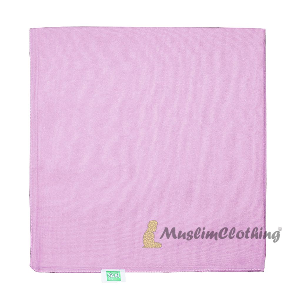 Light Lavender Square Chiffon Scarf Hijab Kimar Hijabi From Turkey