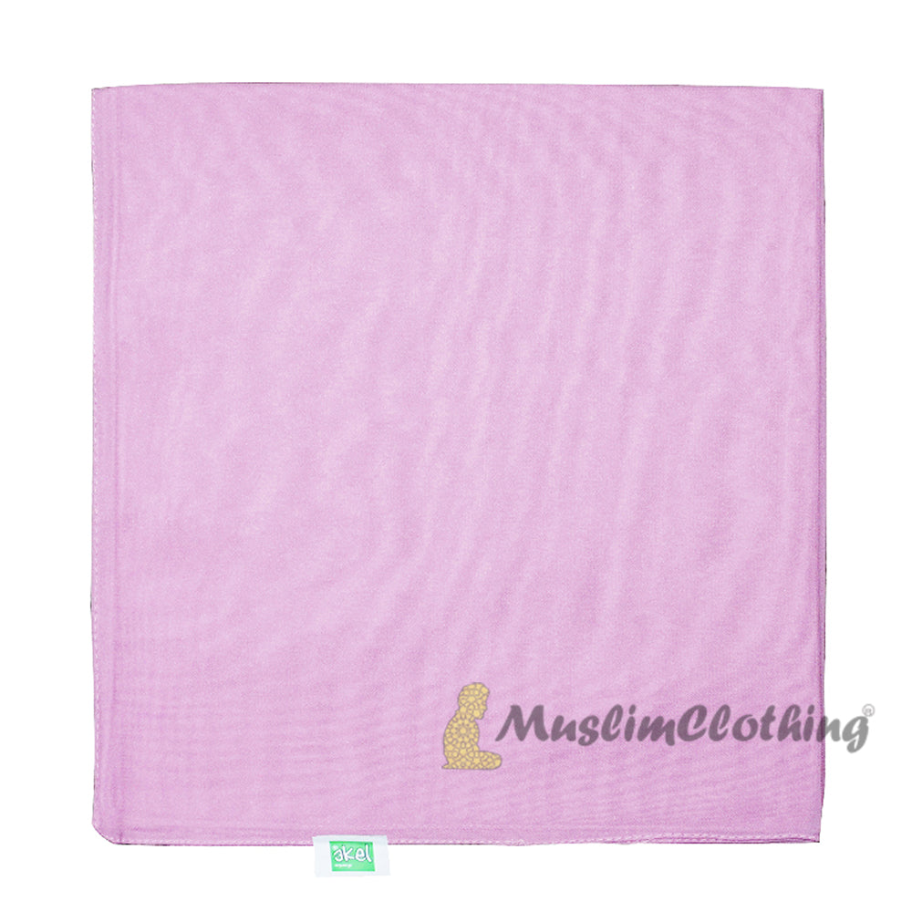 Light Lavender Square Chiffon Scarf Hijab Kimar Hijabi From Turkey