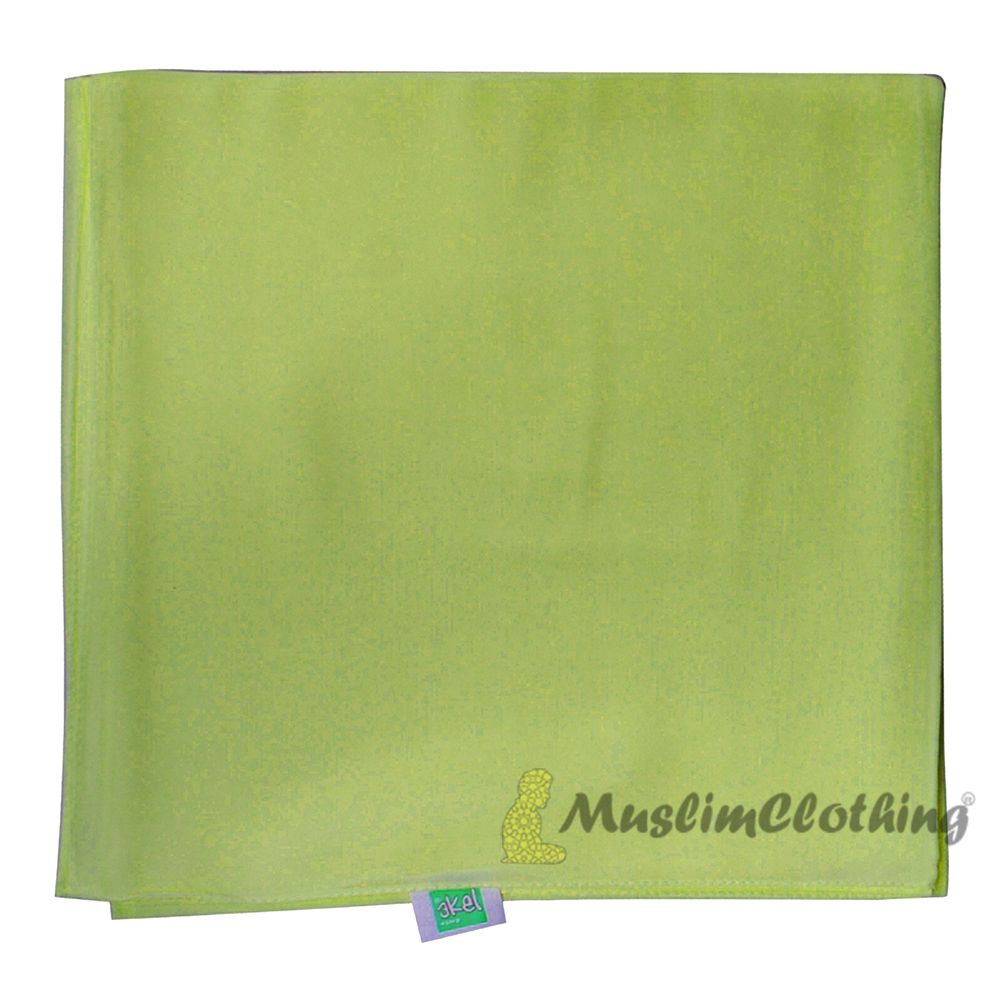 Olive Green Square Chiffon Scarf Hijab Kimar Hijabi From Turkey