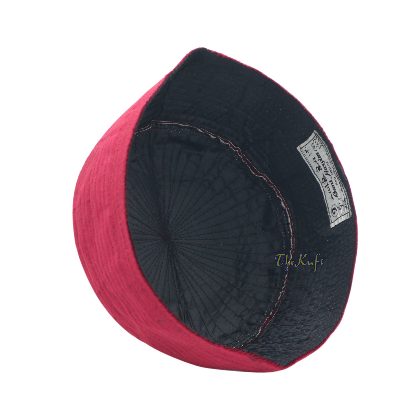 Doa Muslim Bani Hasyim Maroon Topi Kufi Beludru