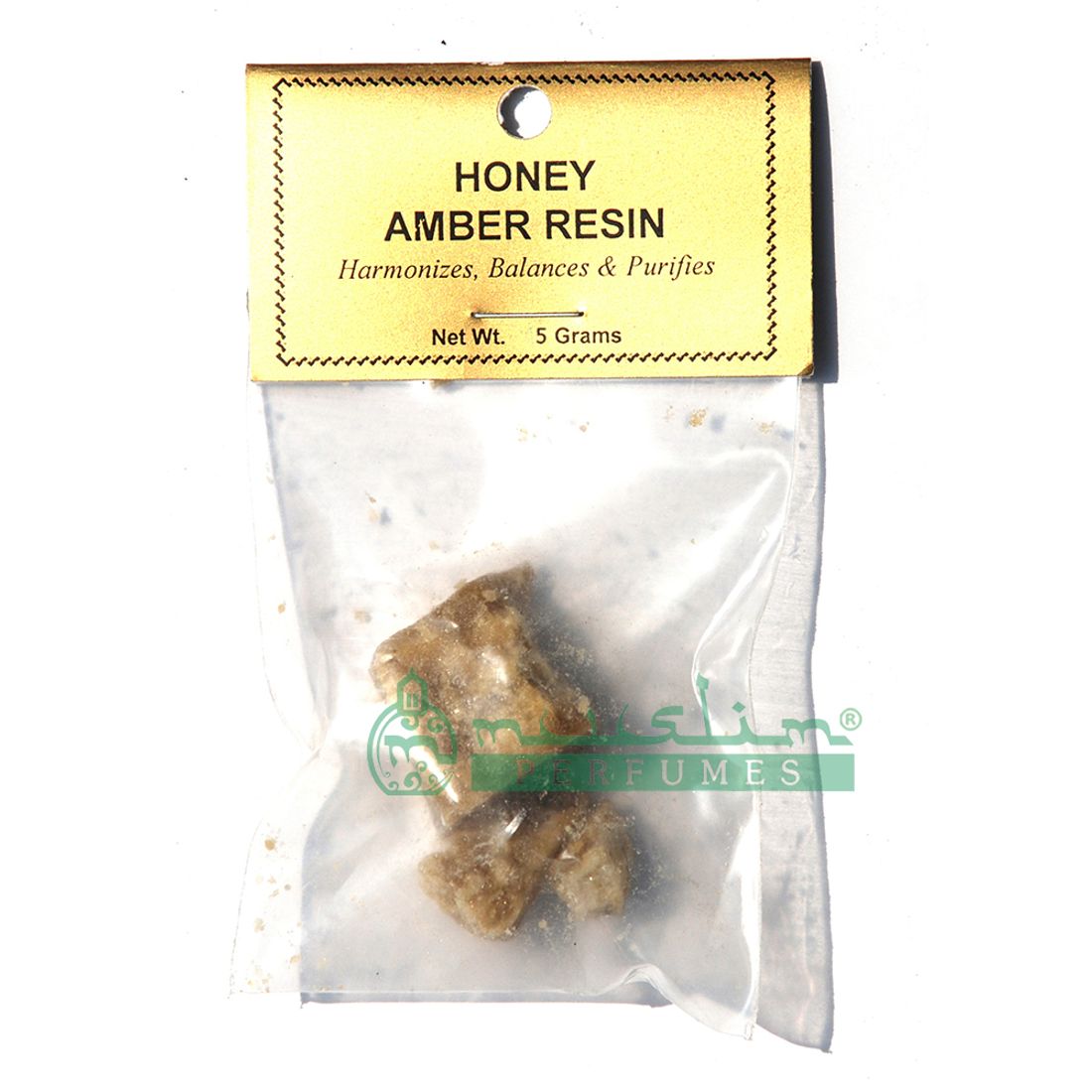 Honey Amber Resin Block 5 gram