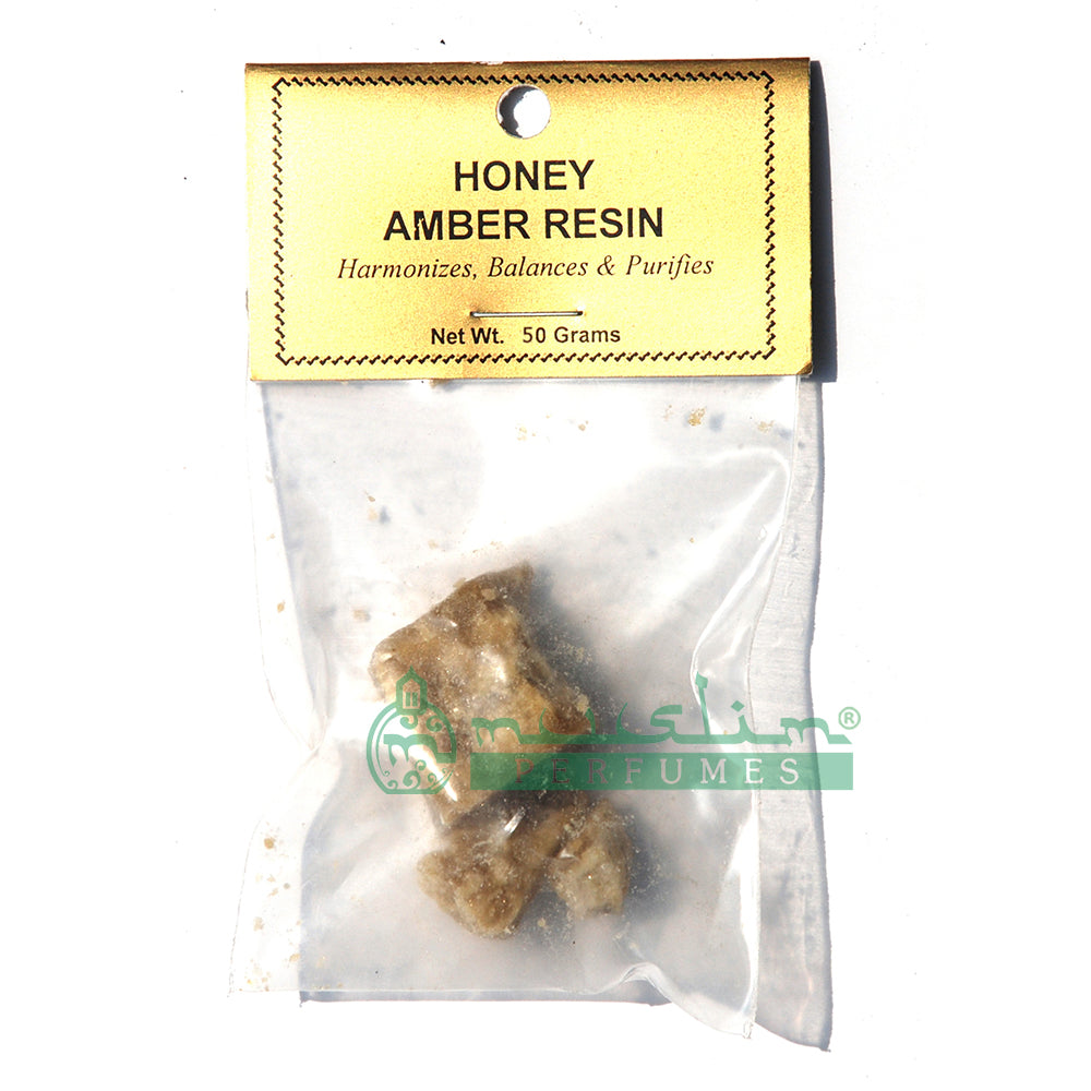 Honey Amber Resin Block 50 gram