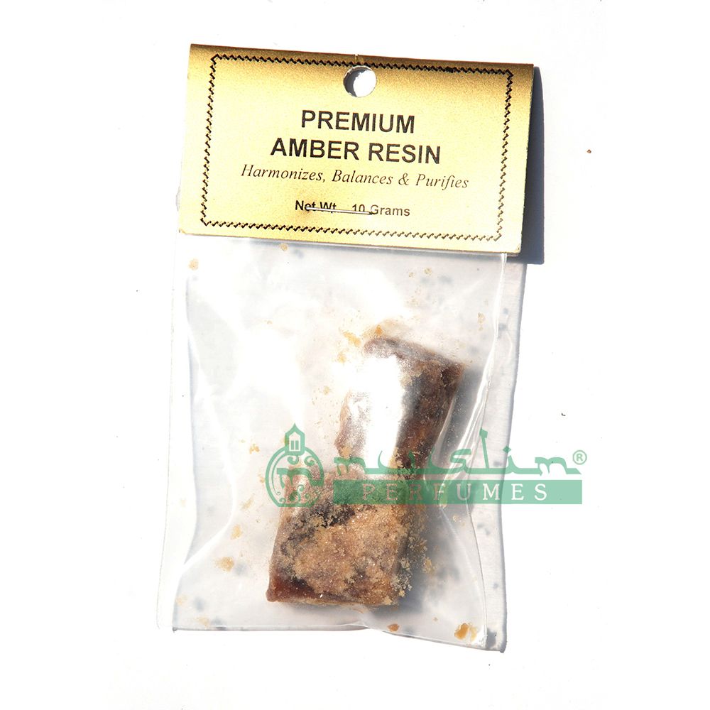 Premium Amber Resin Block 10 gram