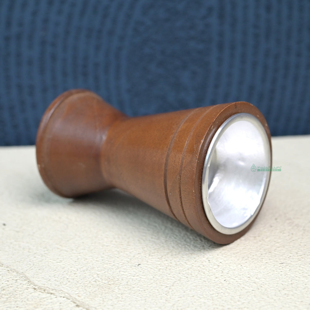 Chalice-Shaped Handcrafted Teak Wood Bukhoor Incense Burner