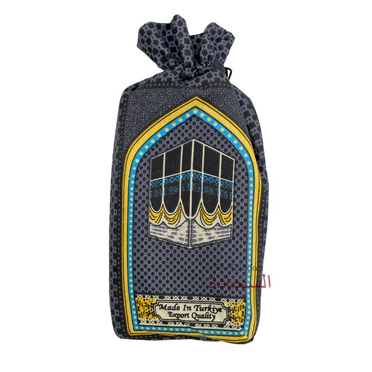 Travel Prayer Rug – Thin 24x40In Kabah Arch Sajadah Prayer Rug