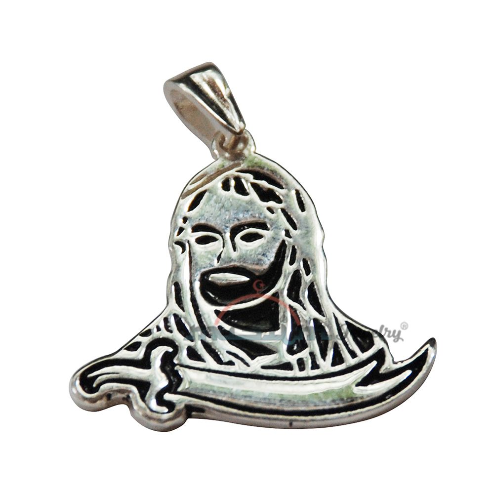 Silver Imam Ali Dhulfiqar Sword Pendant Islamic Jewellery