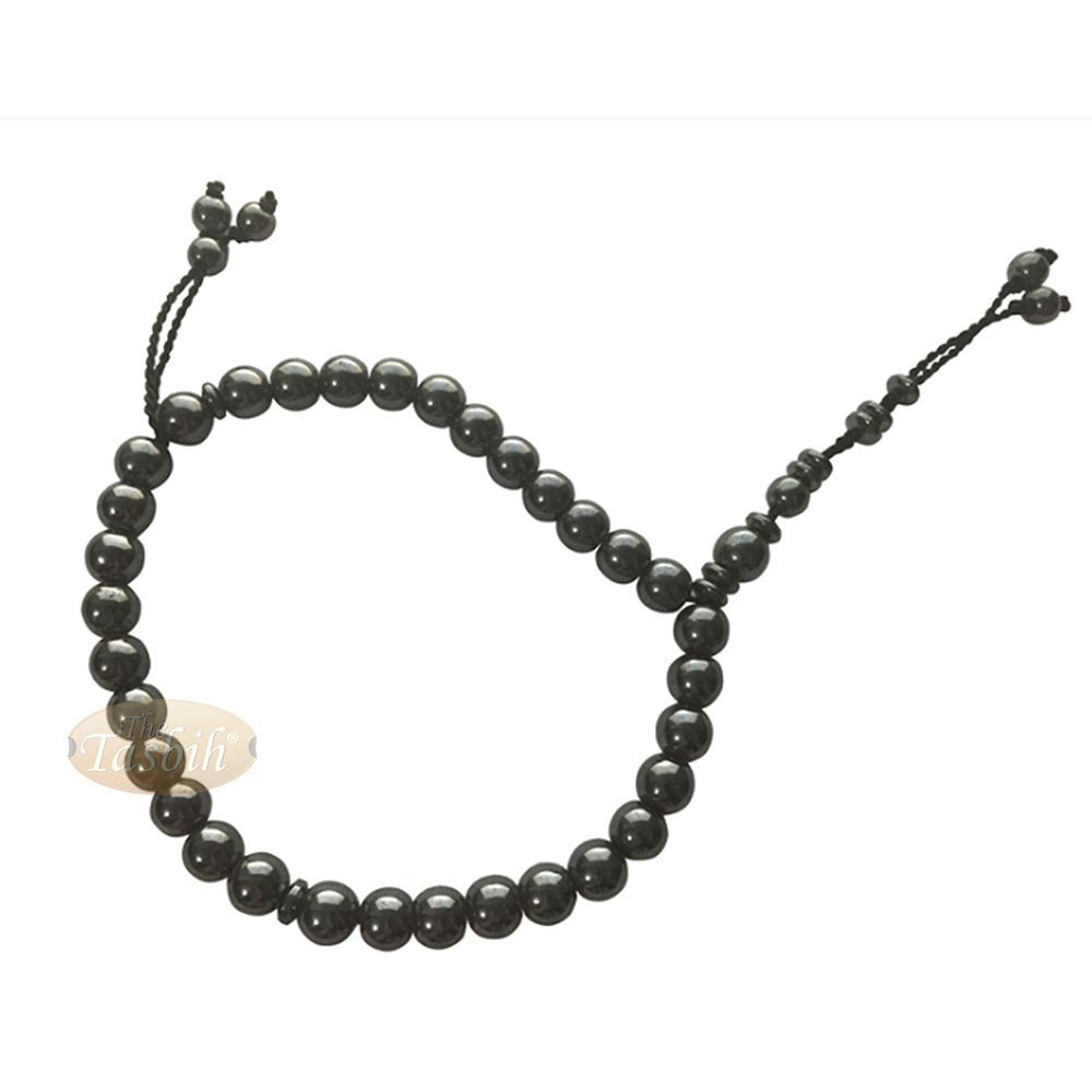 33-Bead Hematite Tasbih 8 mm Beads Place Marker Dhikr Beads