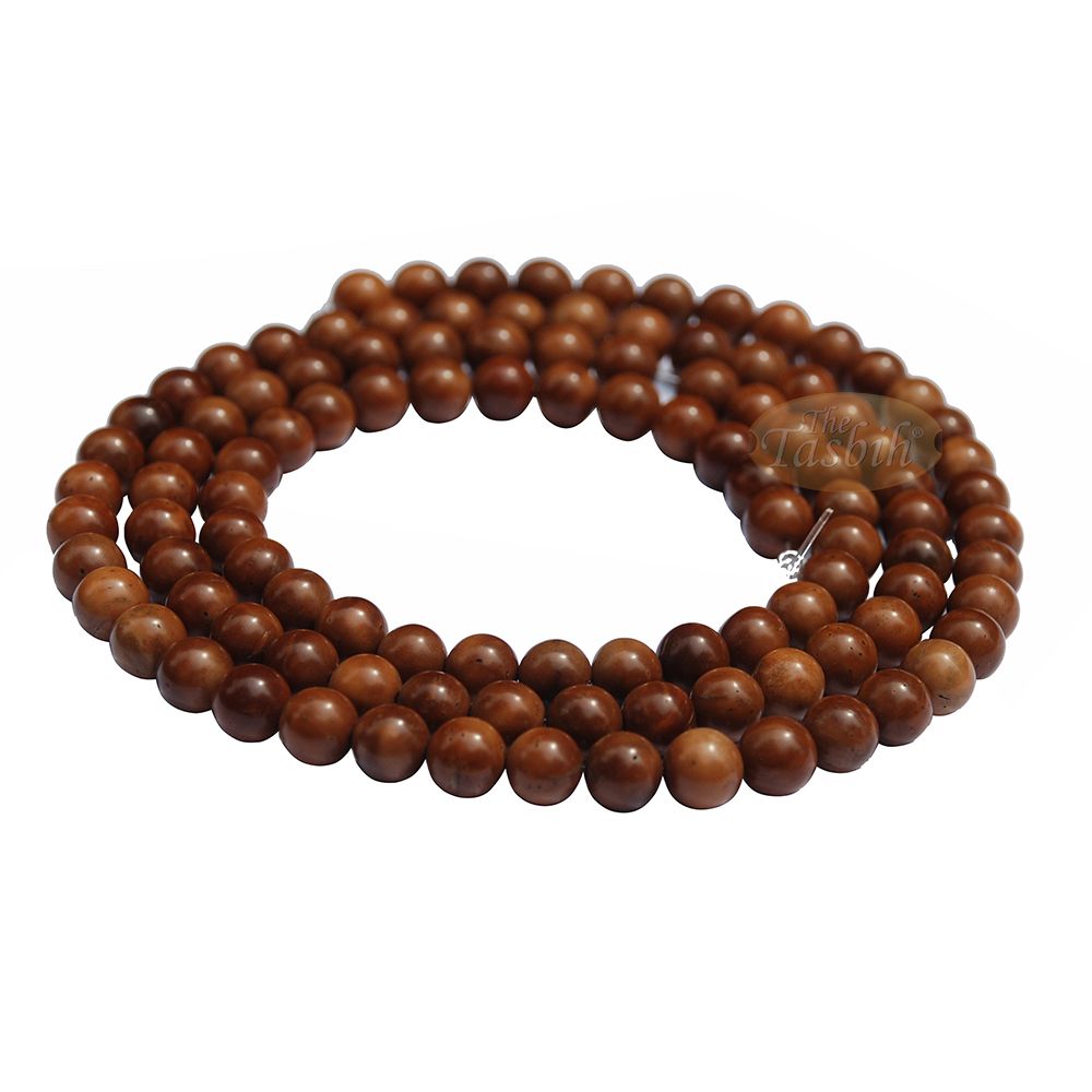Natural Genuine Kuka Seed Beads 8 mm 108 count Strand For Crafting Beading & Making Prayer Beads