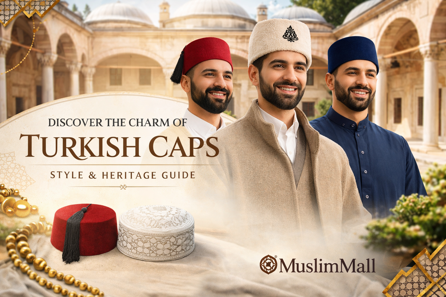 Turkish Caps in the USA – Fez, Styles, History & How to Wear – Muslim Mall
