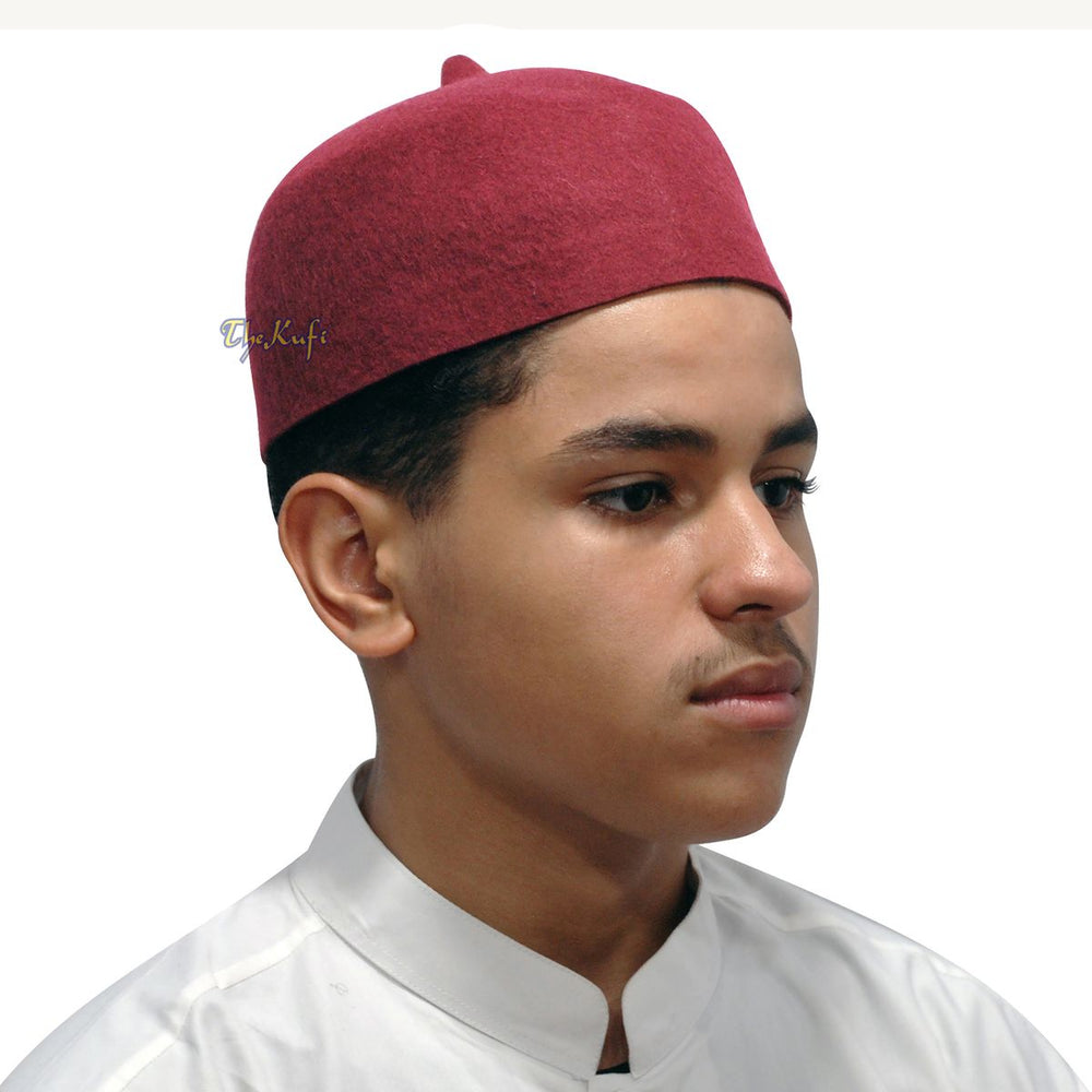 Islamic Fez Felt Fez Hats – Muslim Mall