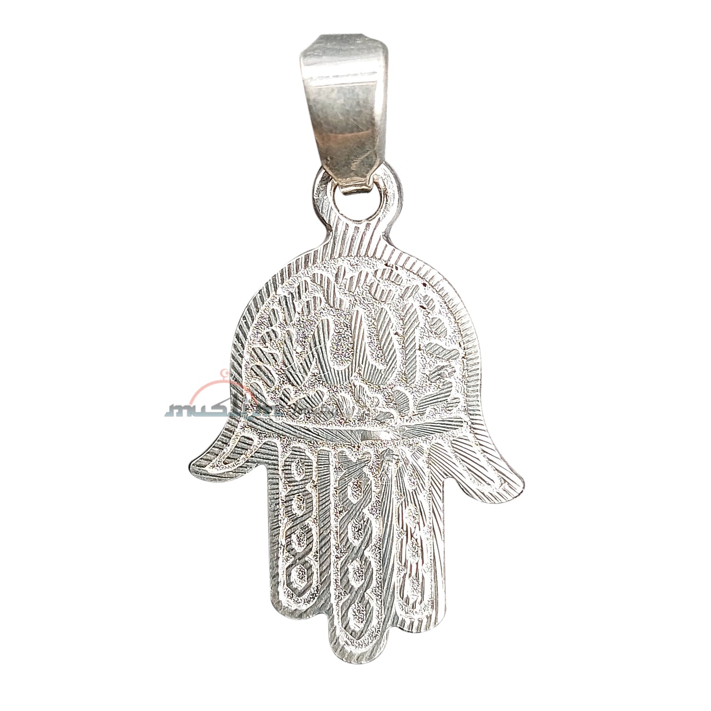 Liontin Desain Tepi Potongan Berlian Tangan Allah Tangan Ukuran Kecil