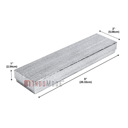 Small 6 mm Sterling Silver Prayer Beads – 99 Round Beads with 2 Dividers and Decorative Tassel