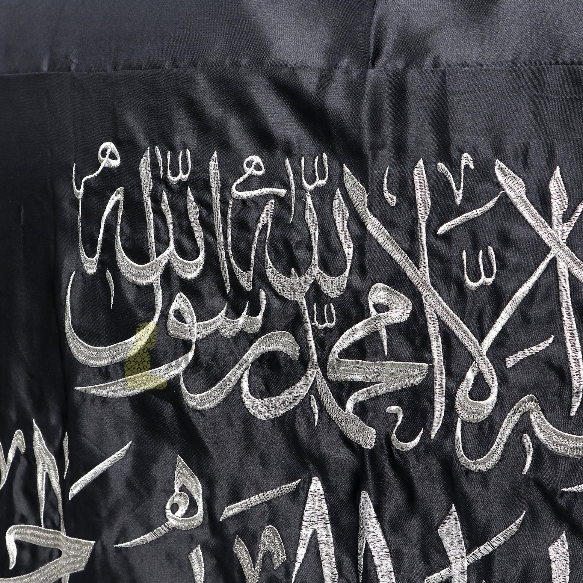 Large Medium-Weight Velvet Muslim Burial Coffin Chadar Casket Cover Islamic Janazah Black Gold