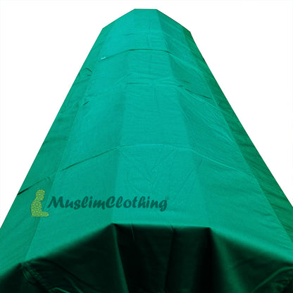 Large Heavyweight Burial Coffin Chadar Casket Cover Islamic Janazah Cloth Green Golden Yellow