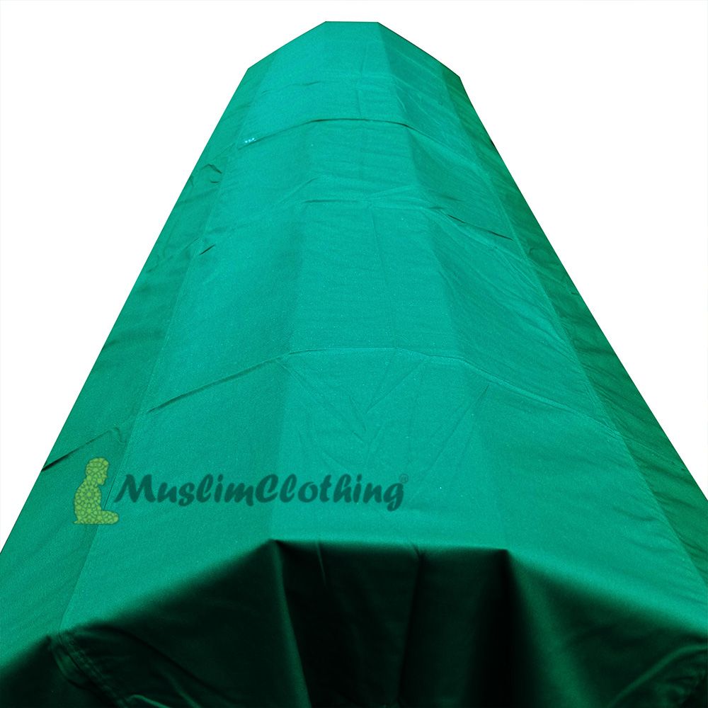 Large Heavyweight Burial Coffin Chadar Casket Cover Islamic Janazah Cloth Green Golden Yellow
