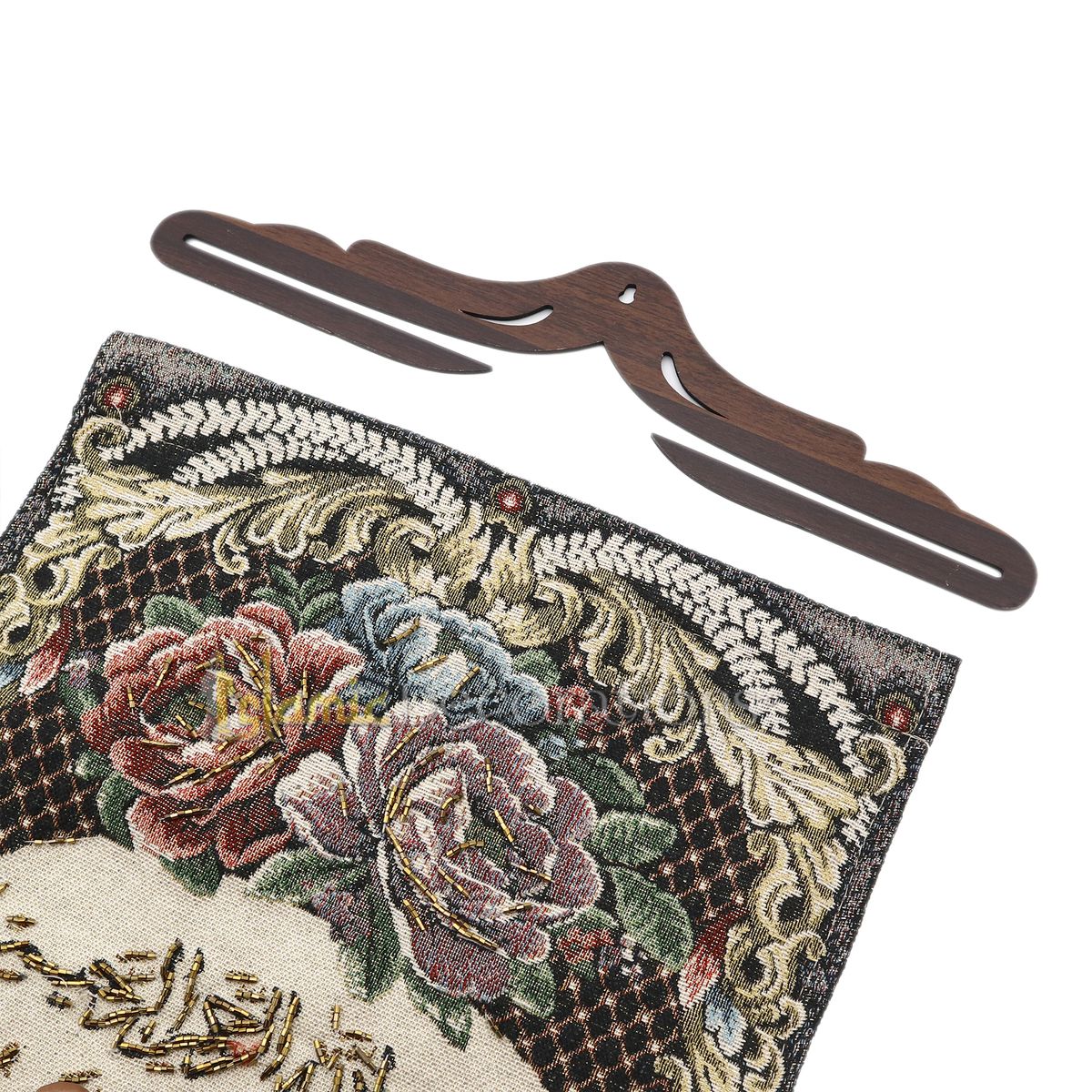 Embroidered Ayatul Kursi Wall Hanging Islamic Tapestry Decor