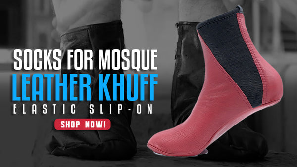 Halal Leather Khuff Socks for Masah & Salah | Khuffy® USA – Muslim Mall