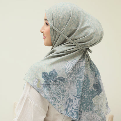 Syal Aisyah Bergo Poppy Sage
