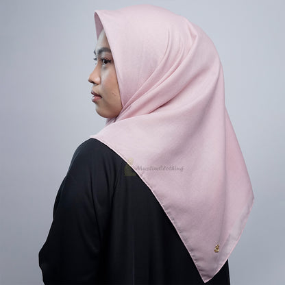 Jilbab Voal Titanium Seri Basic Pink Aisyah Scarves®