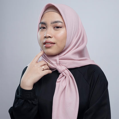 Jilbab Voal Titanium Seri Basic Pink Aisyah Scarves®