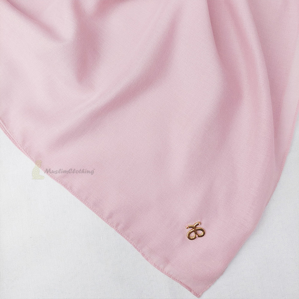 Jilbab Voal Titanium Seri Basic Pink Aisyah Scarves®