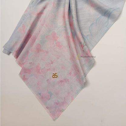 Aisyah Scarves® Blue Nuruu Series Ultrafine Voal Scarf Hijab