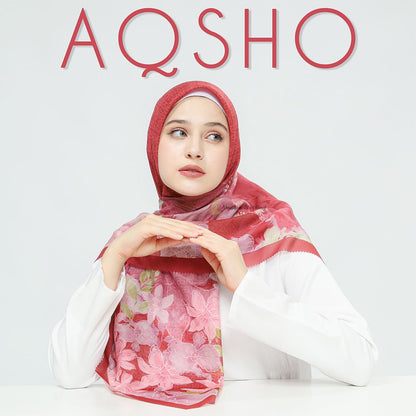 Aisyah Scarves® Scarlet Aqsho Series Scarf Hijab