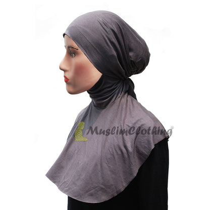 Unique Ninja Mocha Underscarf Tie Behind Neck Tight Style Moroccan Inner Scarves Hijab Kimar Fashion