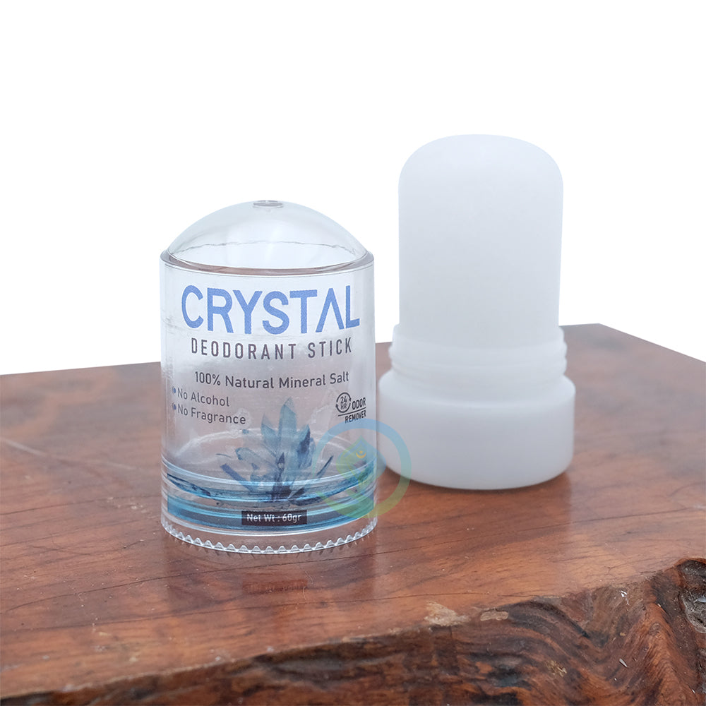 Crystal Deodorant Stick – 100% Natural Mineral Salt (60gr)