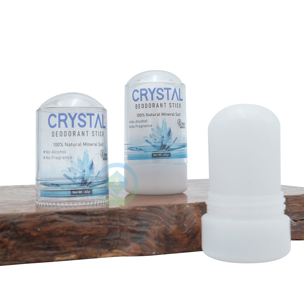 Crystal Deodorant Stick - 100% Natural Mineral Salt (60 gr)