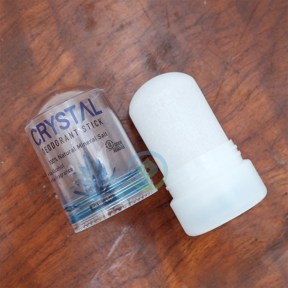 Crystal Deodorant Stick – 100% Natural Mineral Salt (60gr)