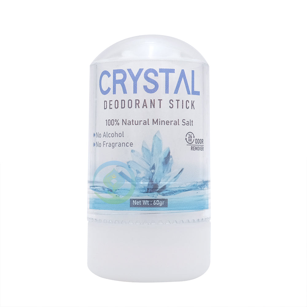 Crystal Deodorant Stick - 100% Natural Mineral Salt (60 gr)