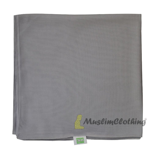 Dark Gray Square Chiffon Scarf Hijab Kimar Hijabi From Turkey