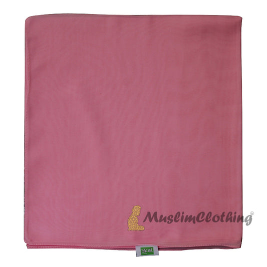 Pink Square Chiffon Scarf Hijab Kimar Hijabi From Turkey