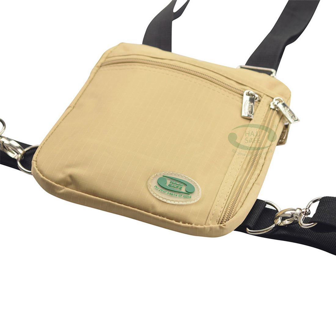 Hajj Safe™ Hajj & Umrah – Anti-Theft Secure Side Bag & Neck Bag