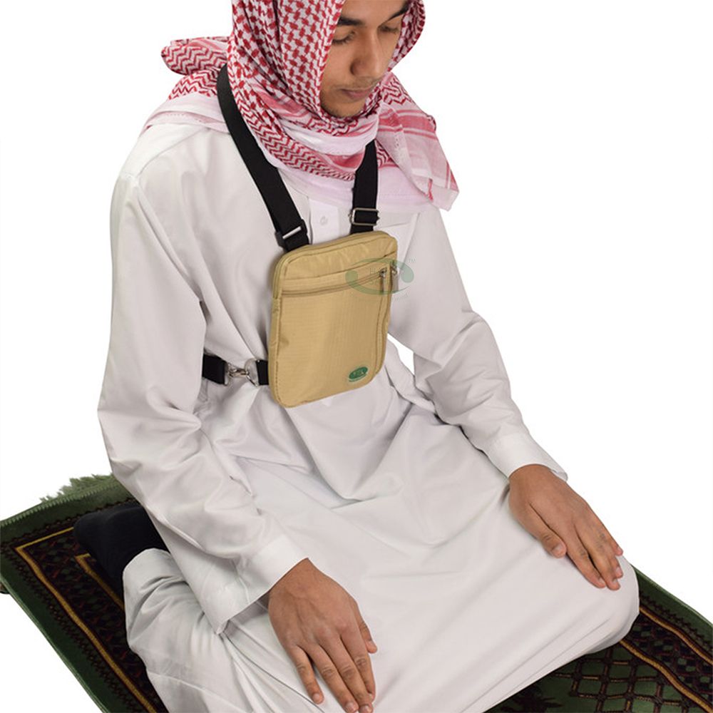 HajjSafe™ Hajj & Umrah – Anti-Theft Secure Side Bag & Neck Bag