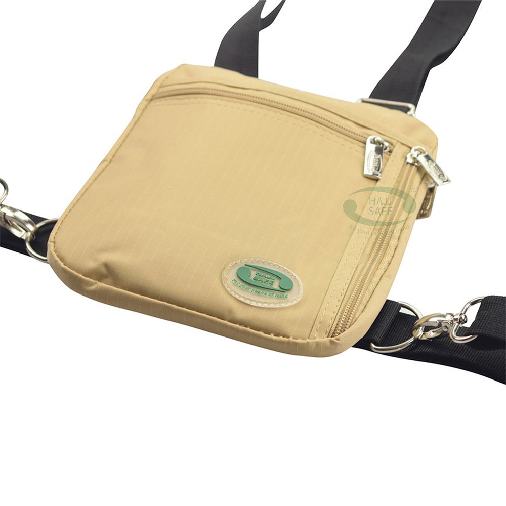 HajjSafe™ Hajj & Umrah – Anti-Theft Secure Side Bag & Neck Bag