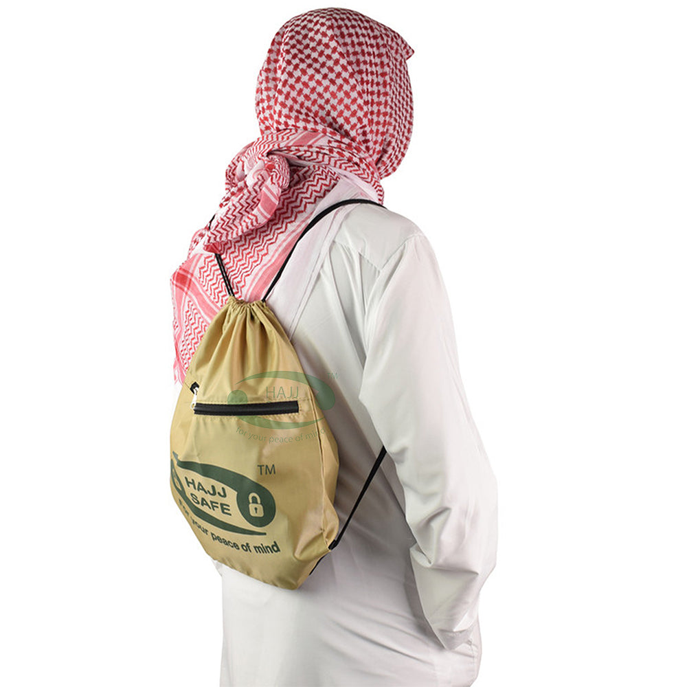 Hajj Safe™ Hajj & Umrah – Shoe + Prayer Mat Bag