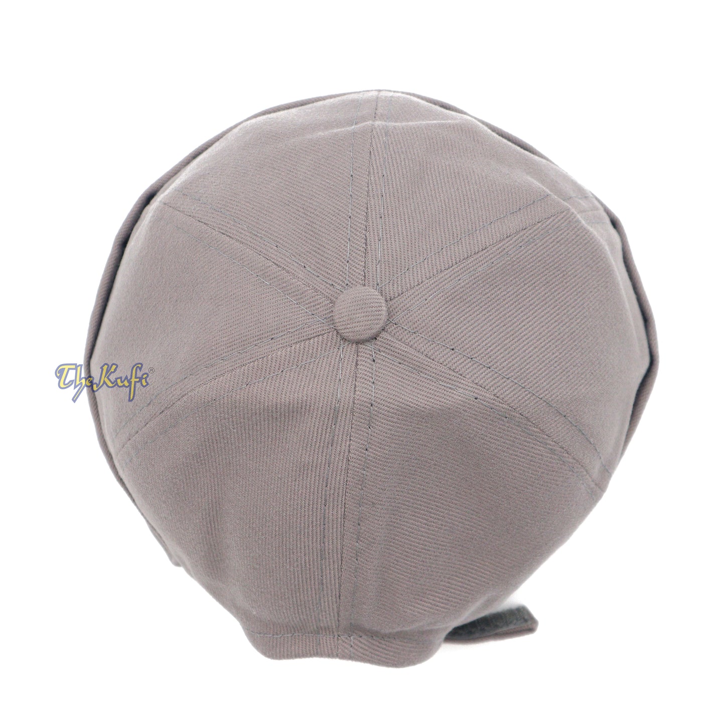 Tali Boleh Laras Kelabu &amp; Topi Besbol Tanpa Velcro