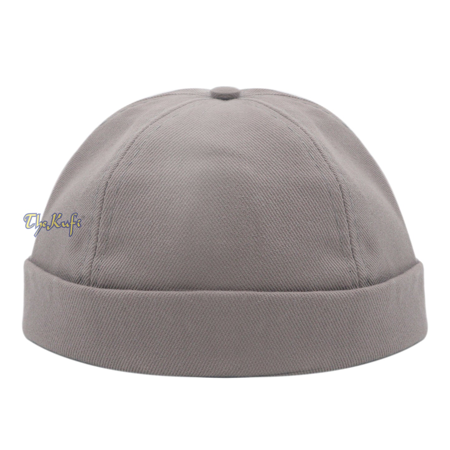 Tali Boleh Laras Kelabu &amp; Topi Besbol Tanpa Velcro