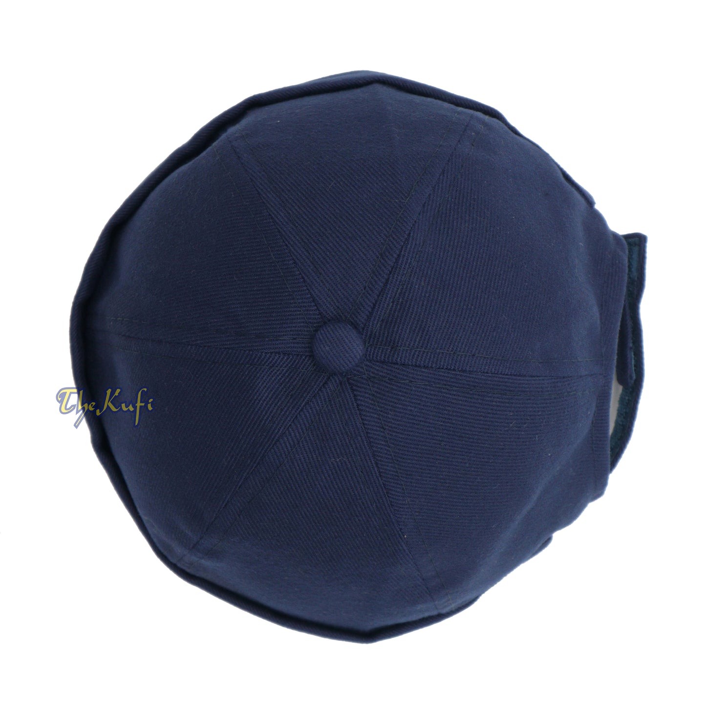 Navy Blue Visorless Baseball Cap Adjustable Strap & Velcro