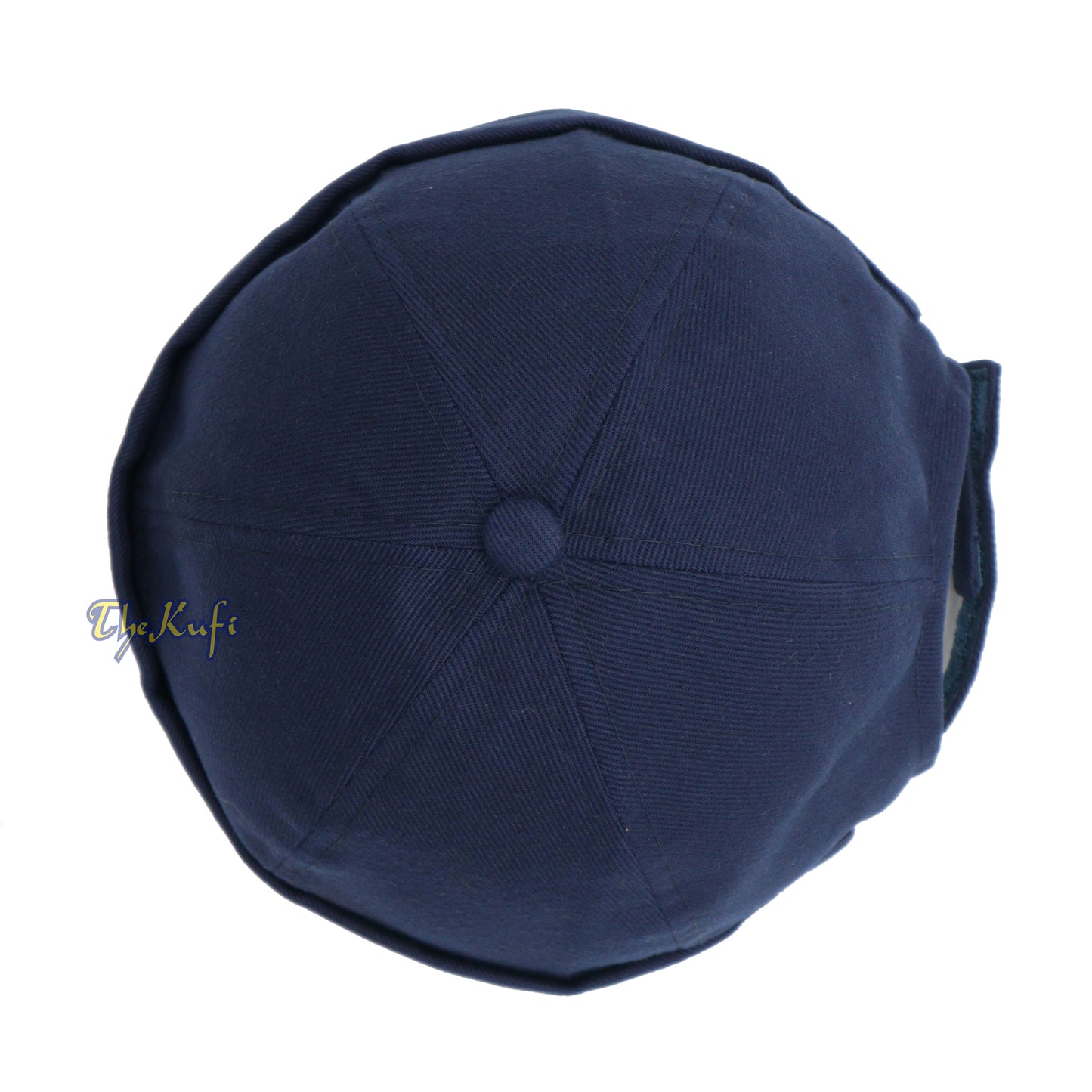 Tali Dapat Disesuaikan Biru Laut &amp; Topi Bisbol Tanpa Pinggiran Velcro