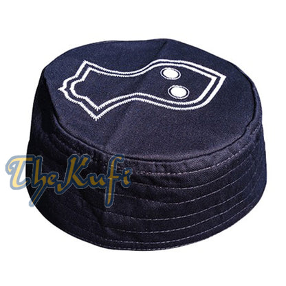 Dark Blue Sandal Kufi