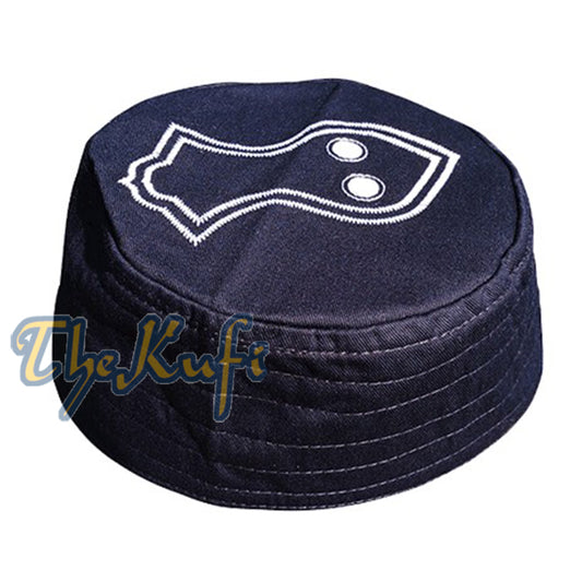 Kufi Sandal Biru Tua